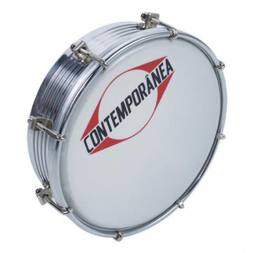 C-tamfr - Tamborim 6'' Gebürstetes Alu - 8 Spannschrauben