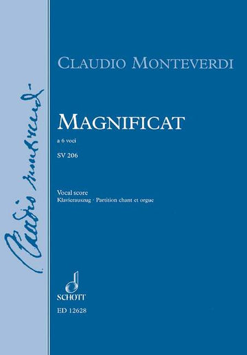 MONTEVERDI CLAUDIO - MAGNIFICAT M XIV 327 / SV 206 ANH.
