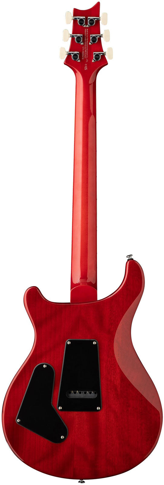 Custom 24-08 SE Quilt Holzkohle-Kirsche Burst
