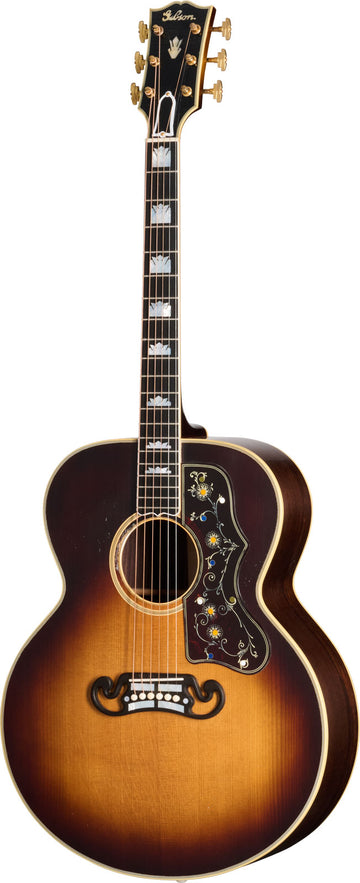 SJ-200 Vorkriegs-Palisander Murphy Lab leicht gealtert verblasstes Vintage Sunburst