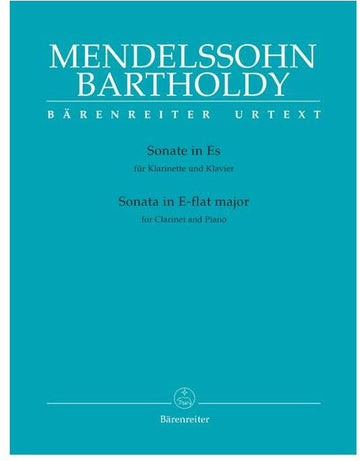 Mendelssohn Bholdy F. - Sonate En Mib Majeur - Clarinette Piano