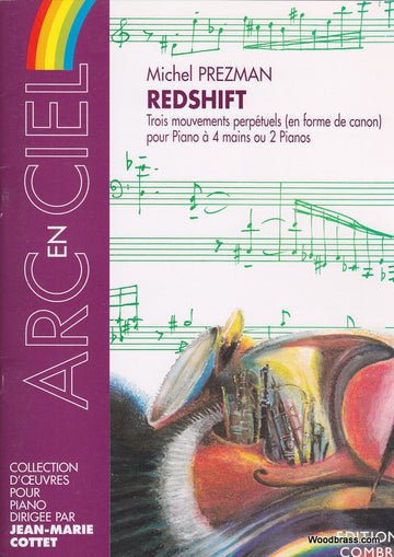 Prezman Michel - Redshift Klavier zu 4 Händen oder 2 Klaviere