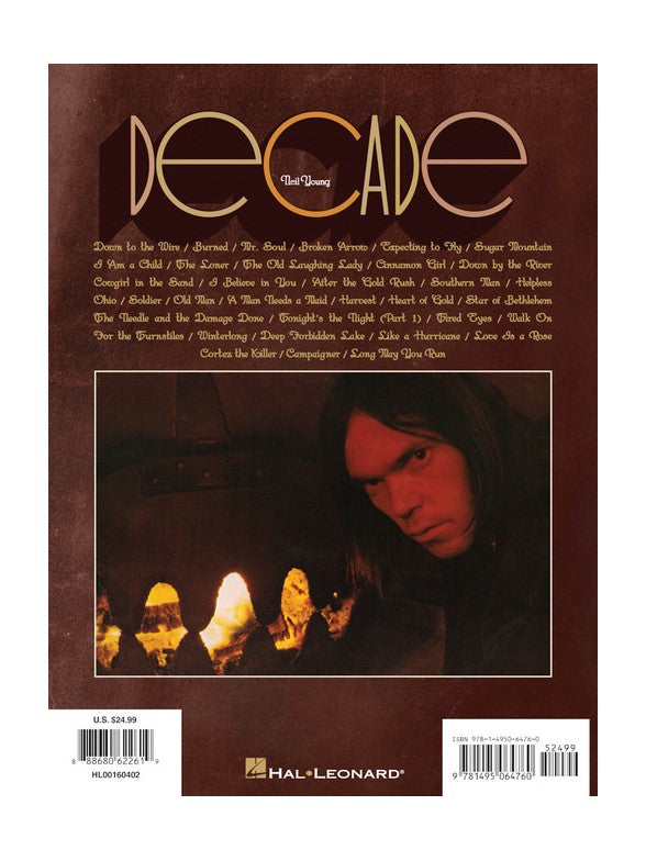 Neil Young - Decade - Gitarrentabulatur