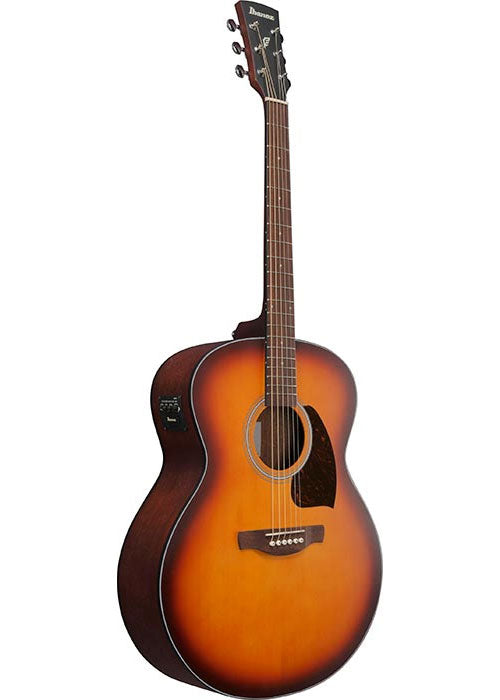 PJ50E-Oah Offenporige Vintage Amber Sunburst Decke Offenporiger naturbelassener Boden und Zargen