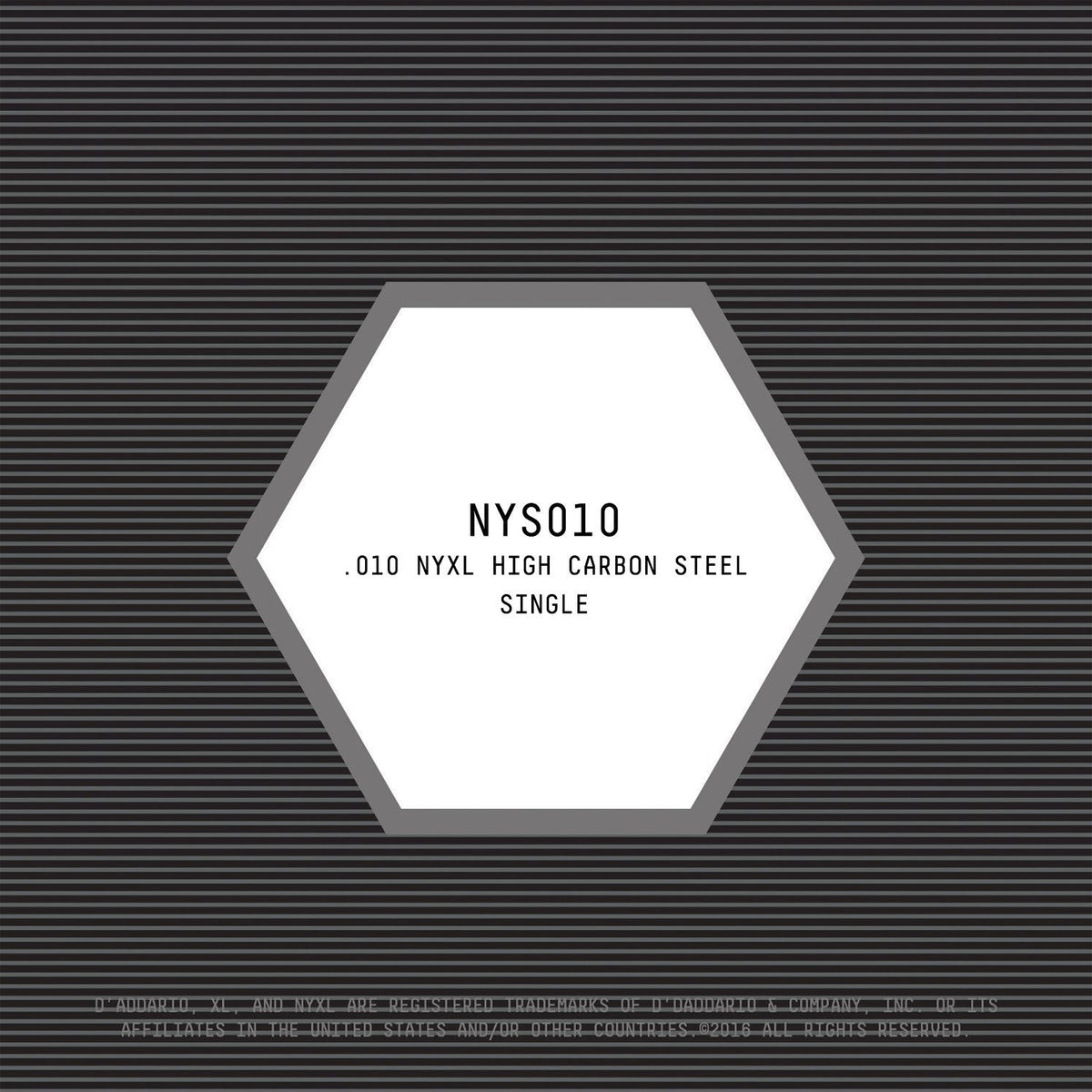 STRING ONLY FOR GUITAR NYS010 PURE STEEL .010