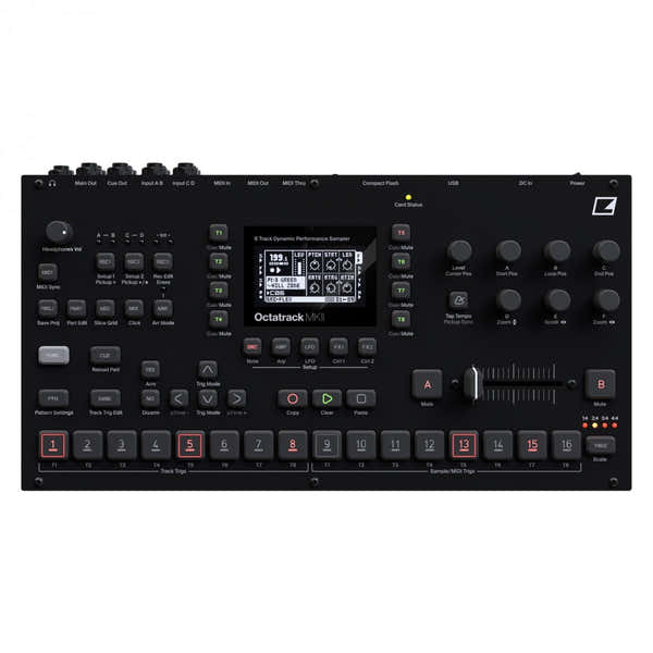 Octatrack MKII Schwarz - Generalüberholt