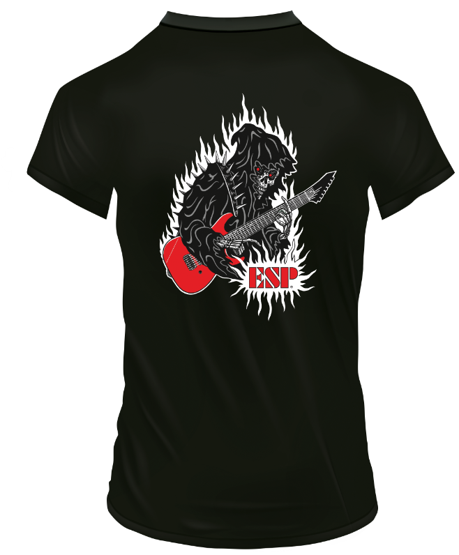T-Shirt ESP Tattoo Hellfest 2024 Unisex Medium