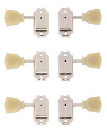 PARTS DELUXE REISSUE-STYLE TUNER SET NICKEL