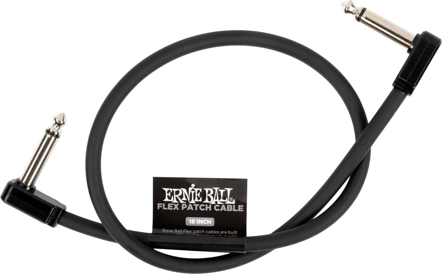 PATCH CABLE FLEX 45CM - BLACK