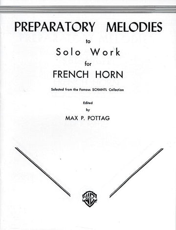 Preparatory Melody To Solo - French Horn