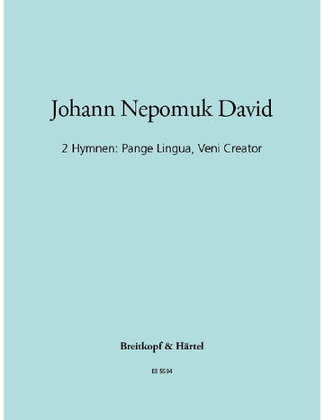 D - 2 Hymnen: Pange Lingua Veni Creator - Orgue