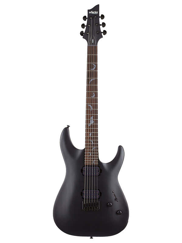 Damien 6 Satin-Schwarz