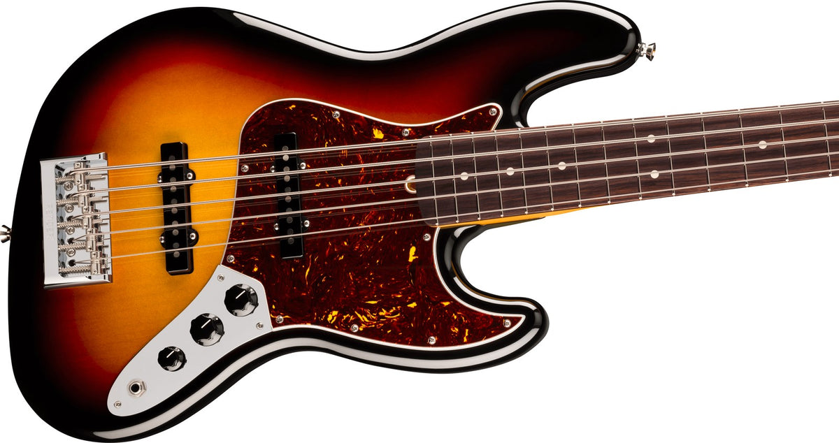 Jazz Bass V American Professional, RW 3-Farben-Sunburst