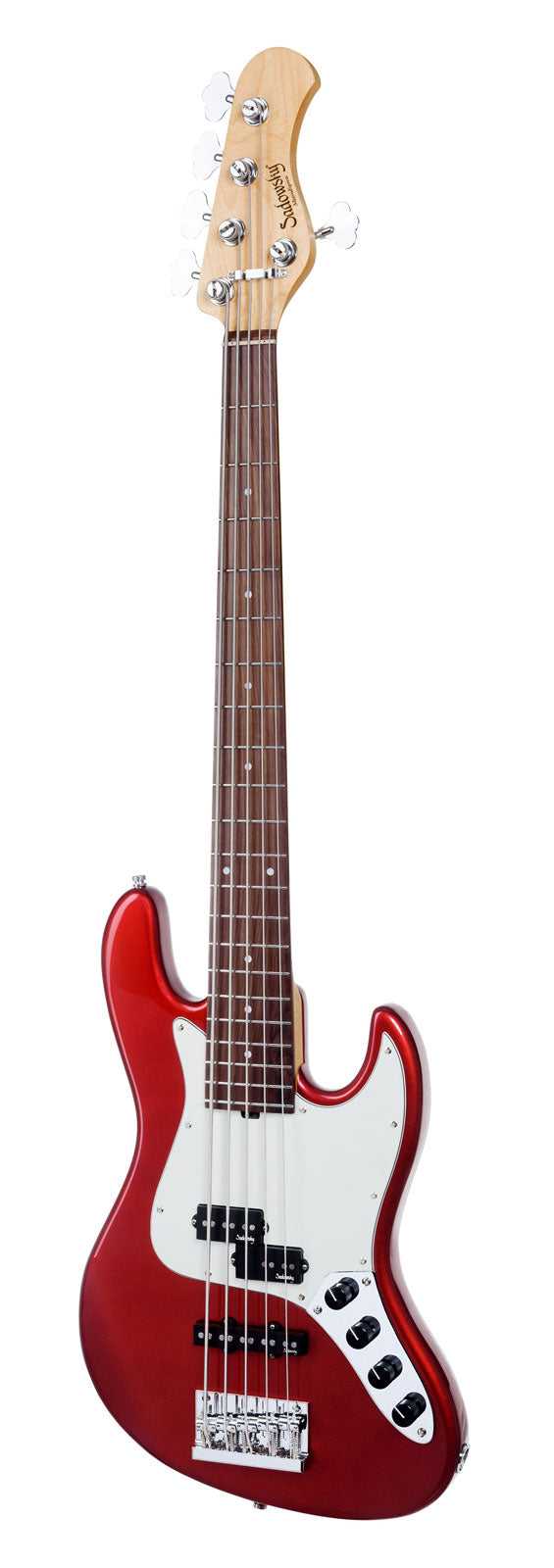METROEXPRESS 21 HYBRID PJ 5 STRING - CANDY APPLE RD,ROSEWOOD