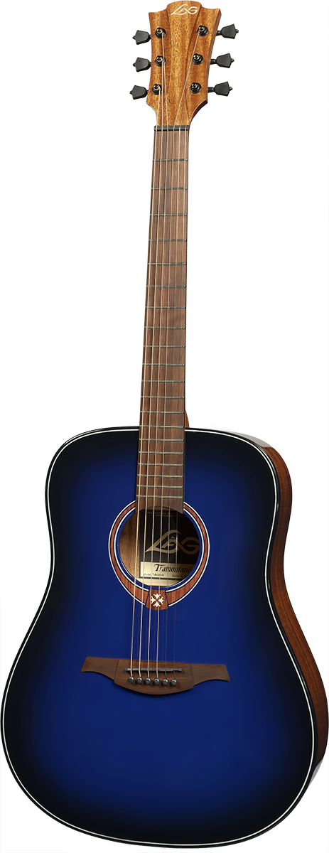 Tramontane T-Blue-D Dreadnought Blau Burst