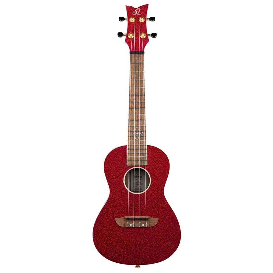 Konzert-Ukulele Element Rot