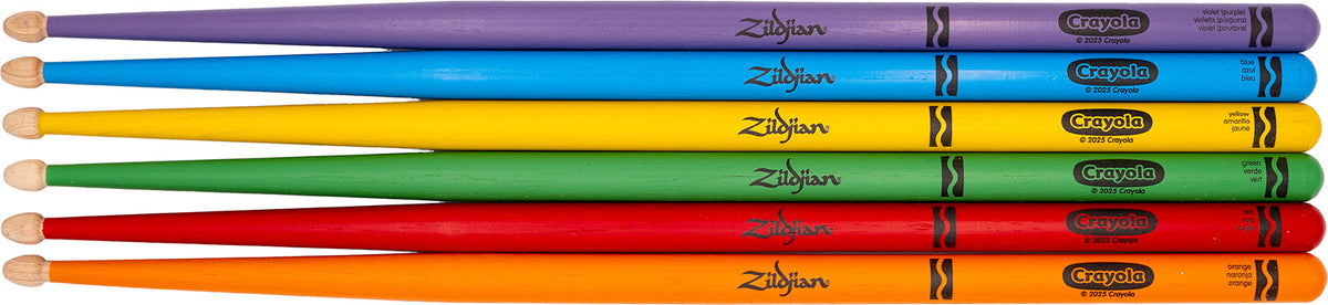 ZKIDS Pack Crayola 6 Drumstick + Pad