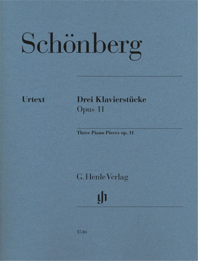 Schonberg Arnold - Three Piano Pieces Op.11