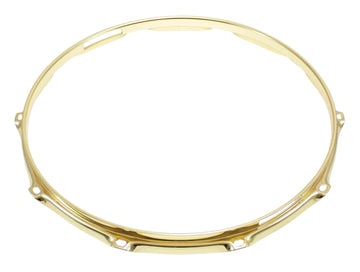 Spannreifen 14" 10 Spannschraube Snare-Seite Gold Super Triple Flange 2.3mm