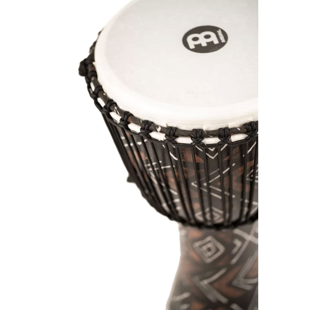 PERCUSSION 12" ROPE TUNED TRAVEL SERIES DJEMBE SYNTHETIC HEAD (PATENTED) KANGA SARONG