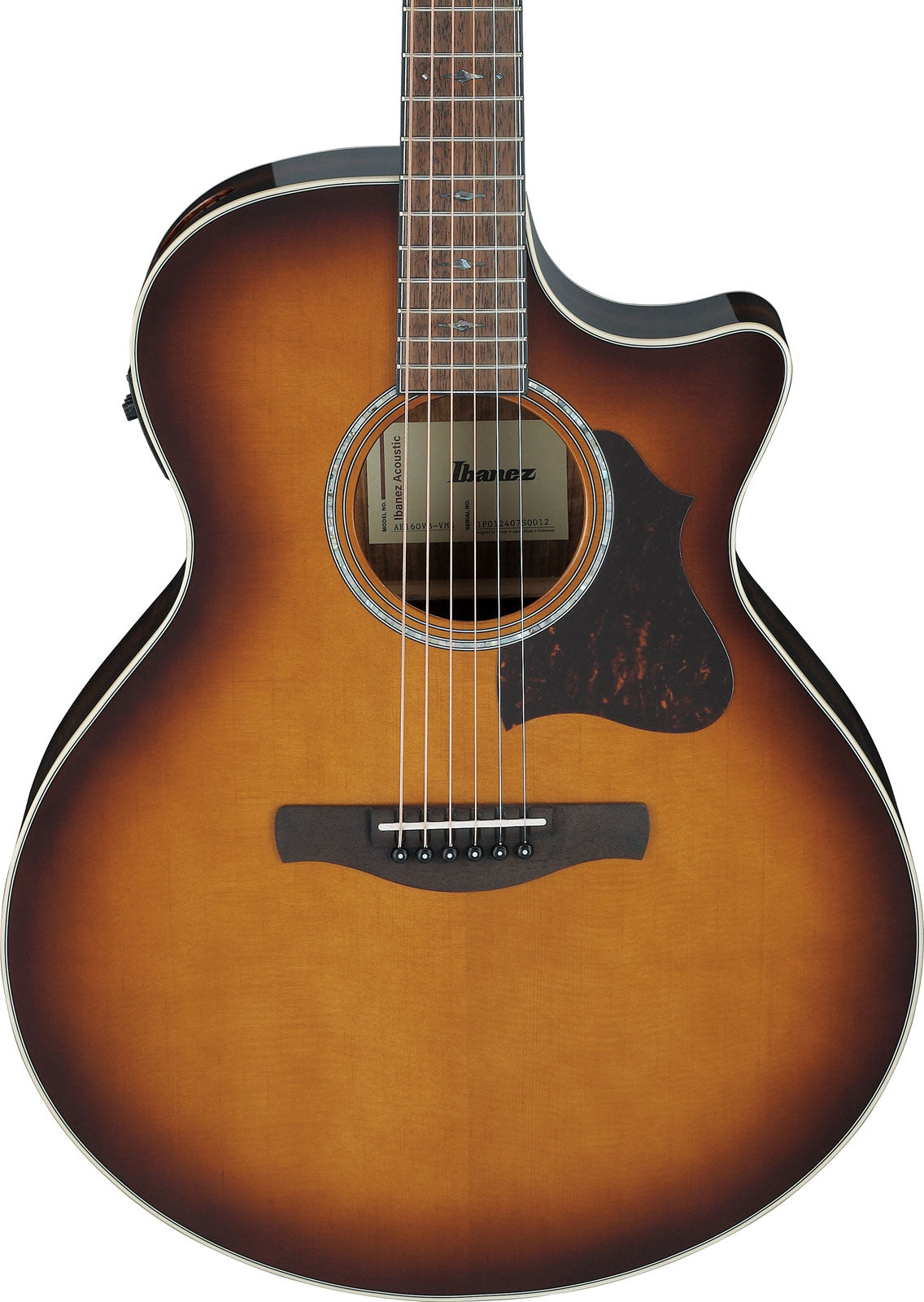 AE160-VMS Vintage Mahagoni Sunburst Hochglanz