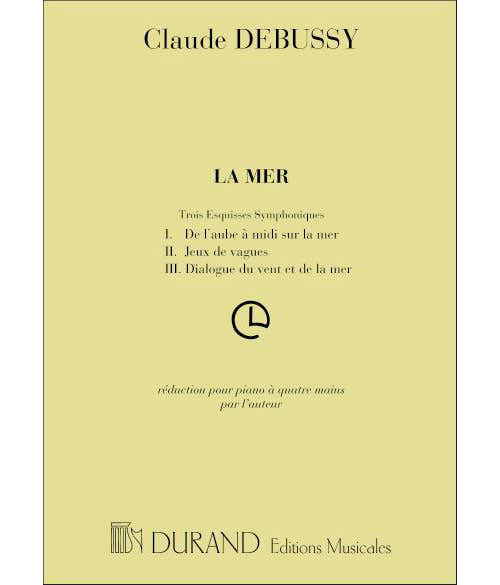 Durand Debussy Claude - La Mer - Piano 4 Mains