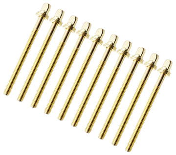 Spannschraube 65mm Gold Mit Unterlegscheibe - Gewinde 7/32" (X10)
