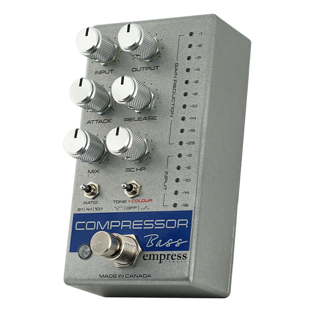 Bass-Kompressor Silber
