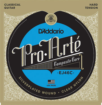EJ46C PRO-ARTE COMPOSITE CLASSICAL GUITAR STRINGS HARD TENSION