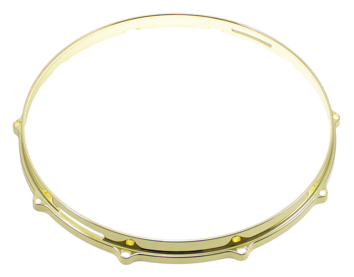 HDC3-14-10SBR - 14" GUSPANNREIFEN SNAREUNTERSEITE 10-LOCH GOLDFARBENE 3.0MM