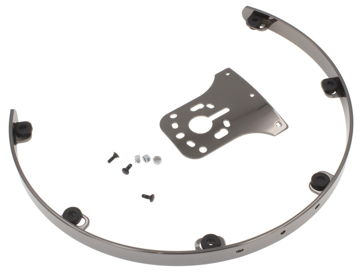 SPT-UN-14-8-BK BLACK 14" 8 HOLES RIMS TOM SUSPENSION UNIVERSAL PLATE
