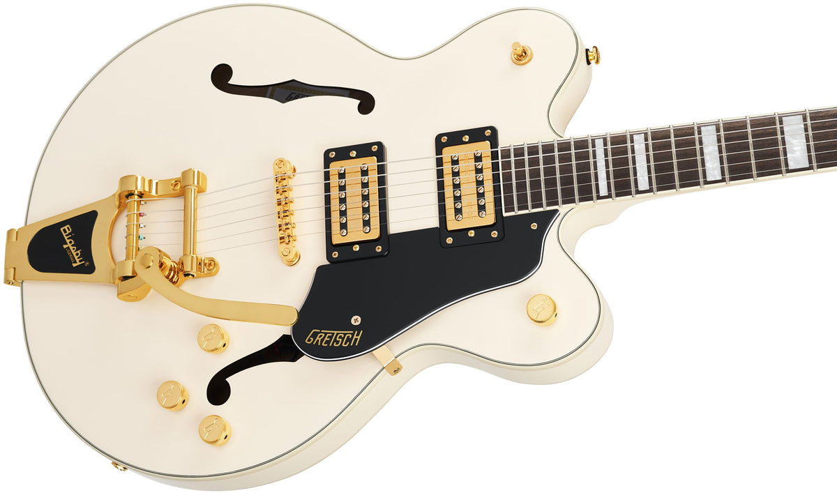 G2622TG Streamliner Center Block mit Bigsby LTD LRL Vintage White