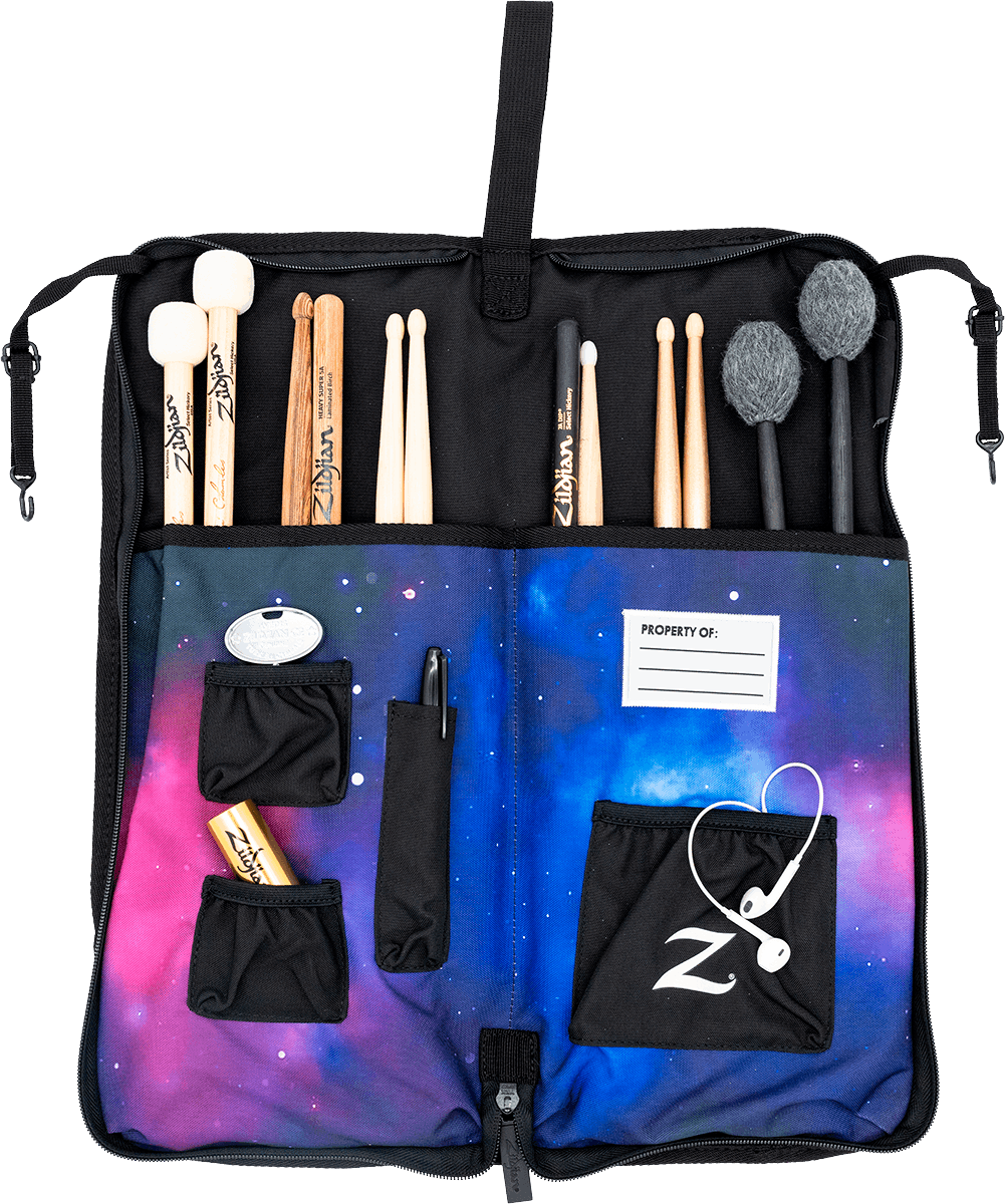 DRUMSTICK BAG STUDENT PURPLE GALAXY