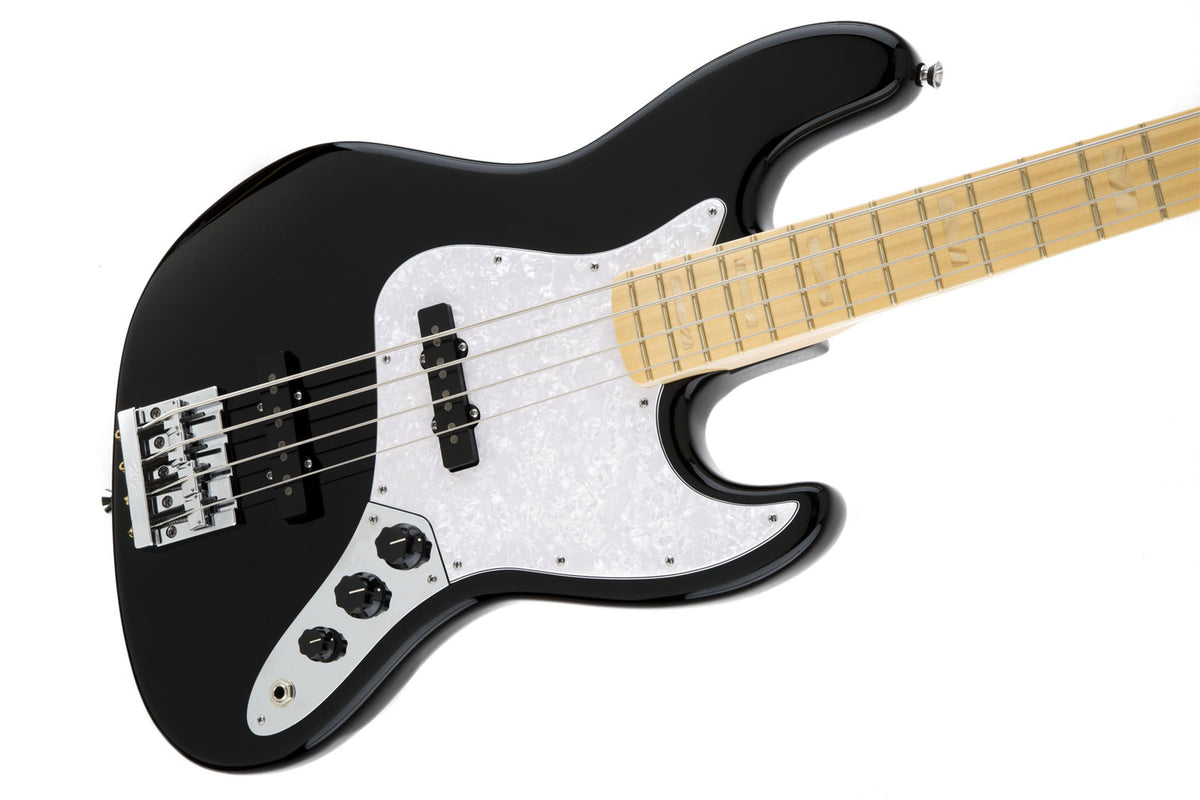 Jazz Bass Usa Signature Geddy Lee MN Schwarz
