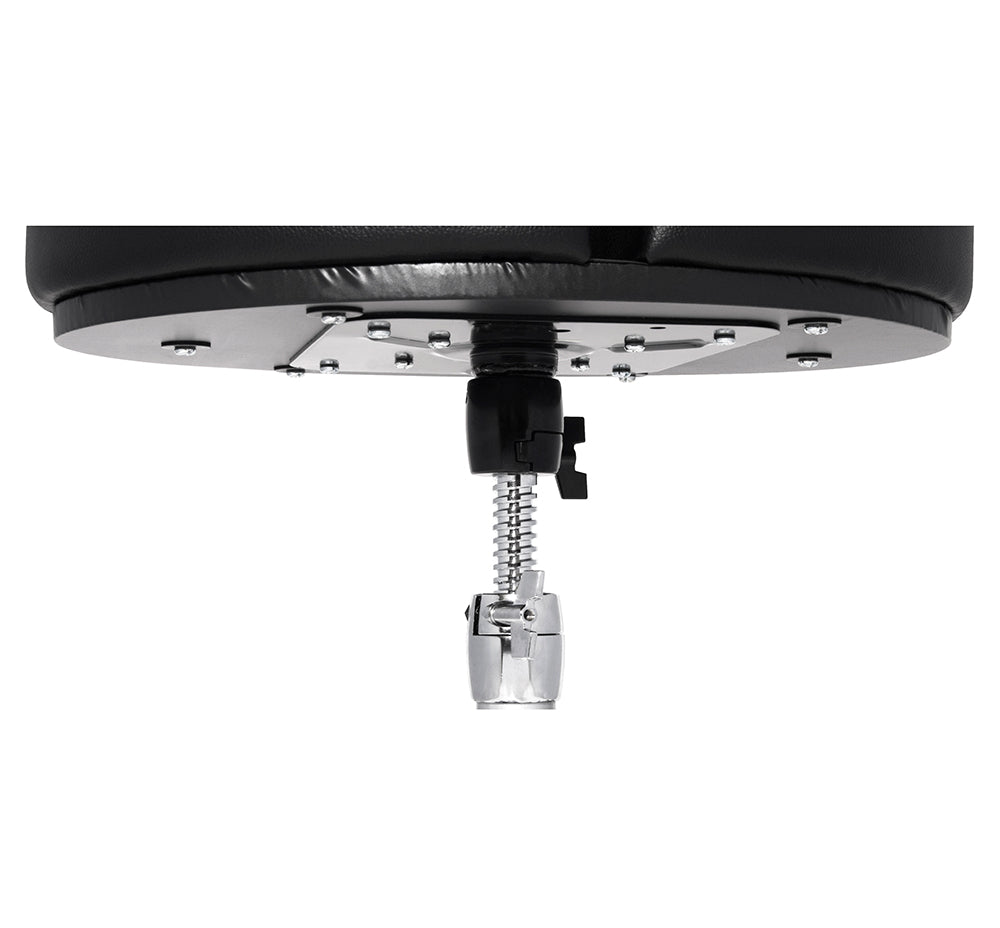 SPG-ARTB ROUND DRUM THRONE SPINAL-G BLACK - 3 LEG BASE