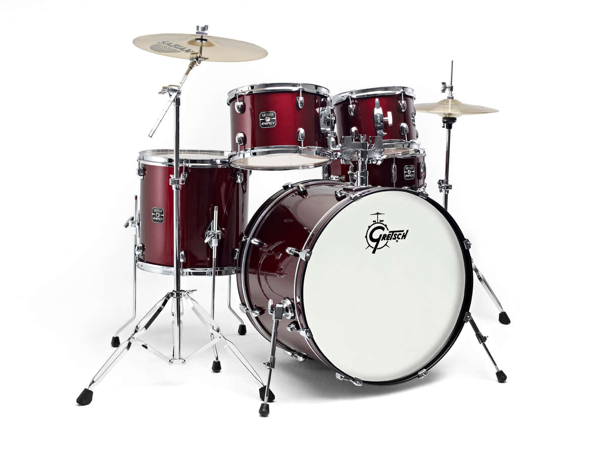 GE1-E605TK-WR- NEW ENERGY FUSION 20" WINE RED + BECKEN PAISTE 101 2 PACK