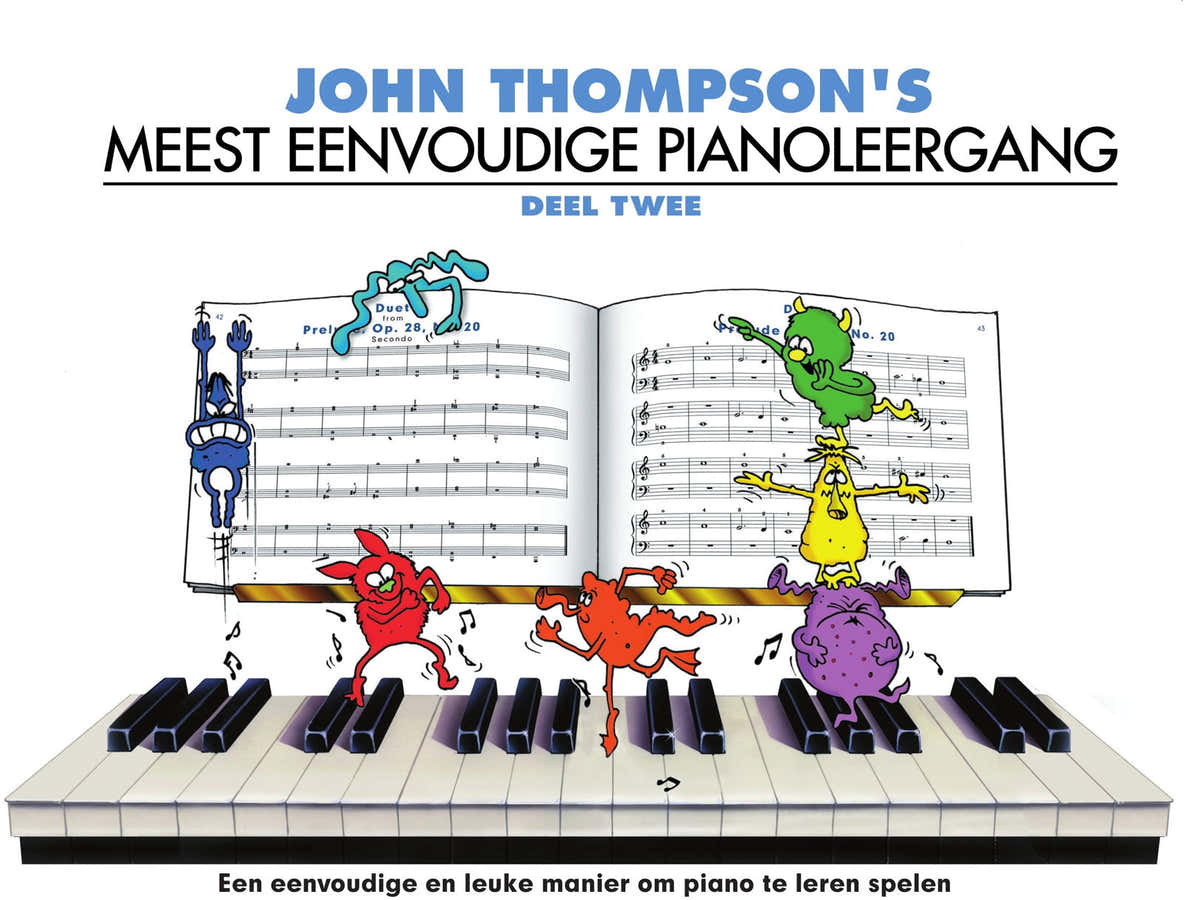 John Thompson's Meest Eenvoudige Pianoleergang 2 - Dutch version