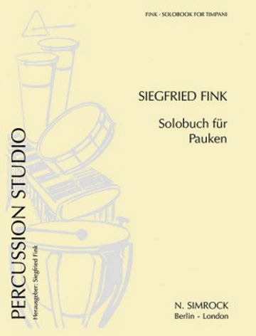 Fink Siegried - Solobook For Timpani