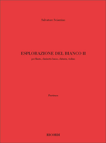 Sciarrino Salvatore - Esplorazione Del Bianco Ii