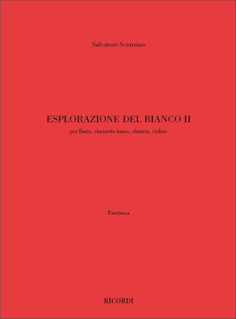 Sciarrino Salvatore - Esplorazione Del Bianco Ii