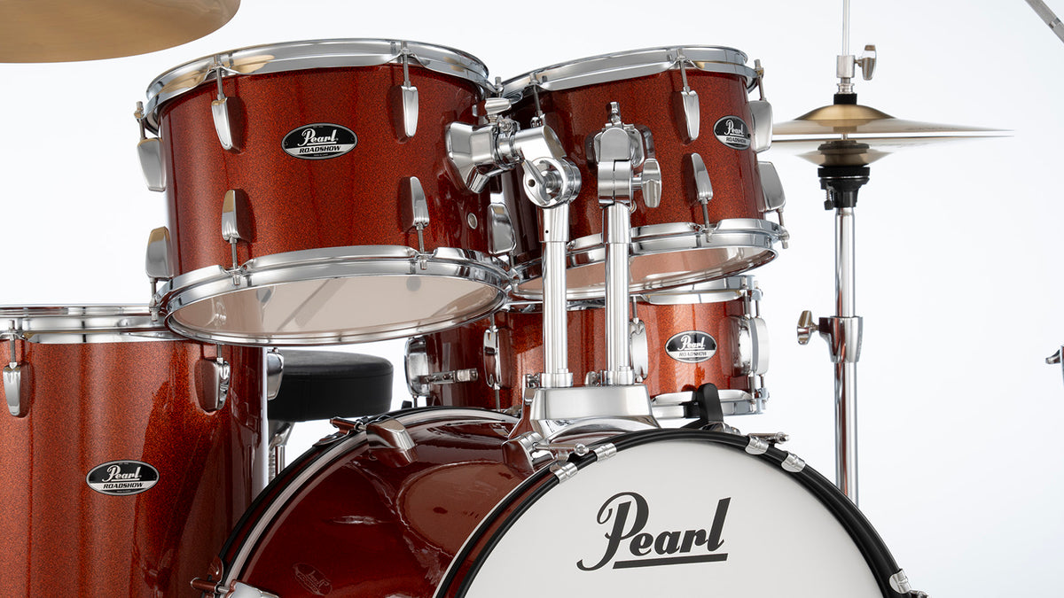 Roadshow+ Rock 22 + B-50 + Paket Sabian Solar Burnt Orange Sparkle