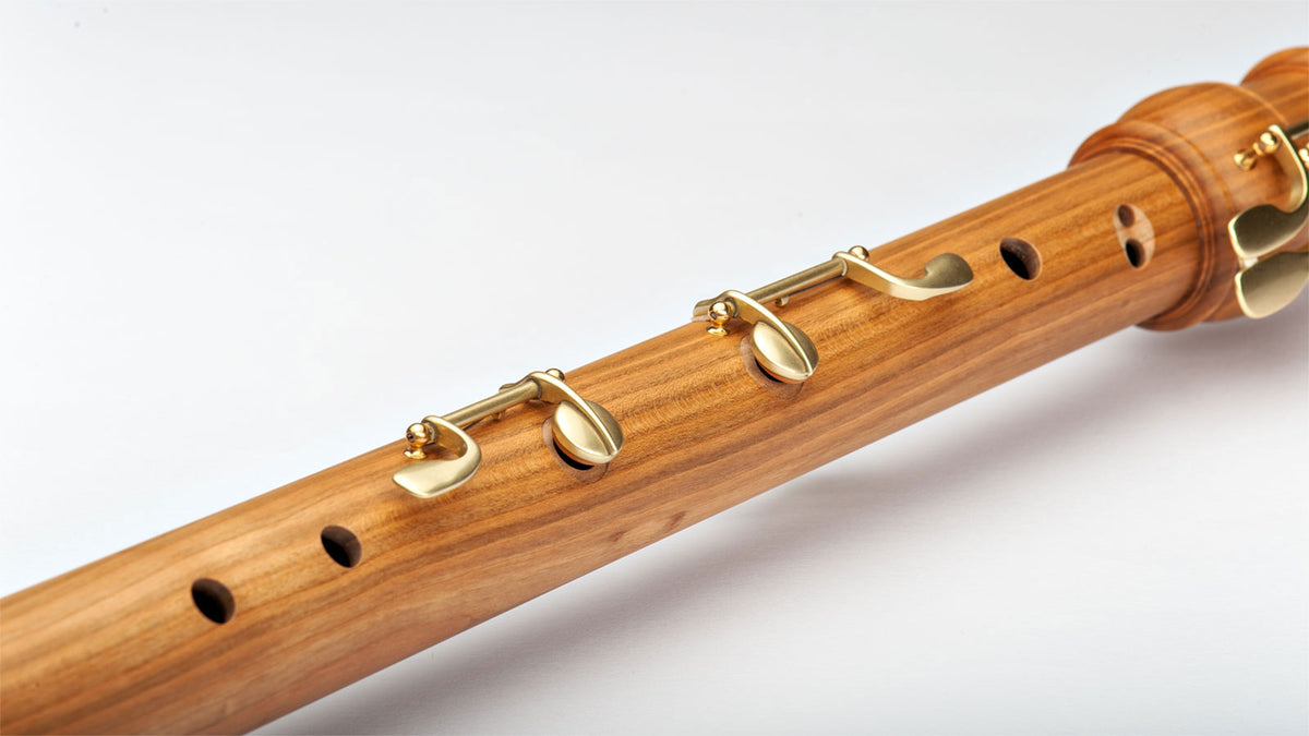Denner Bass 551 - Kirschbaum (Barocke Griffweise)