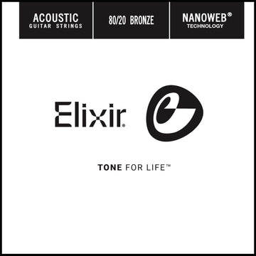 NANOWEB ACOUSTIC STRINGS BRONZE 80/20 REPLENISHMENT BY 4 PIECES FILE 059