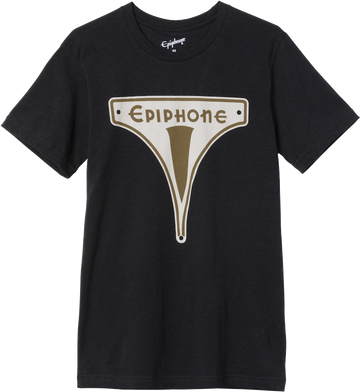 "L" Lifestyle Vintage-Badge-T-Shirt Schwarz
