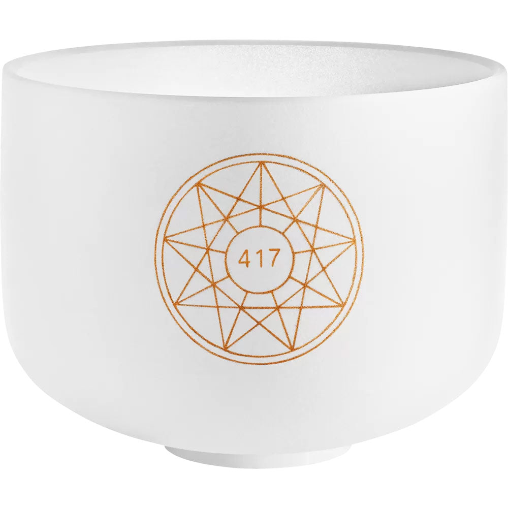 Kristall-Klangschale Sonic Cristal 10" 417 Hz
