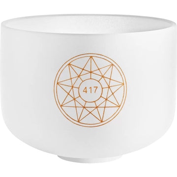 Kristall-Klangschale Sonic Cristal 10" 417 Hz
