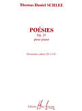 Schlee Thomas Daniel - Poesies II Op.25 - Piano
