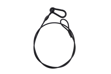 Sicherheitsschlinge 3 mm 75 cm Schwarz