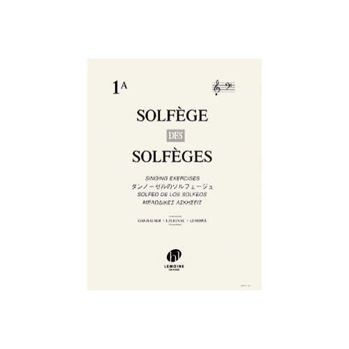 Lavignac Albert - Solfege Des Solfeges Vol.1a Avec Accompagnement