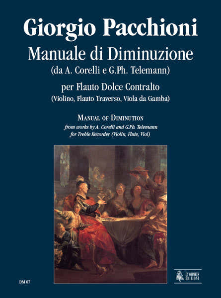 Pacchioni Giorgio - Handbuch der Diminution aus Werken von A. Corelli und G. PH. Telemann